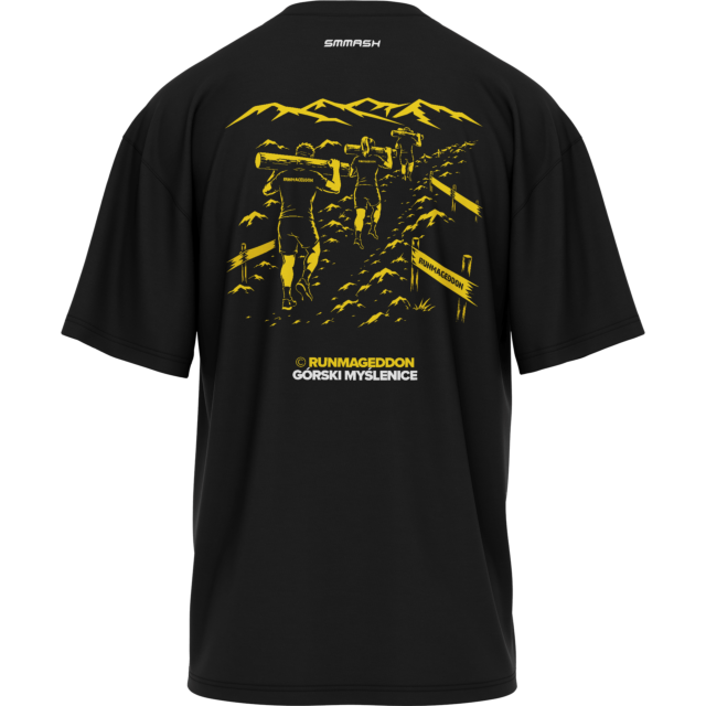MĘSKI T-SHIRT BAWEŁNIANY OVERSIZE