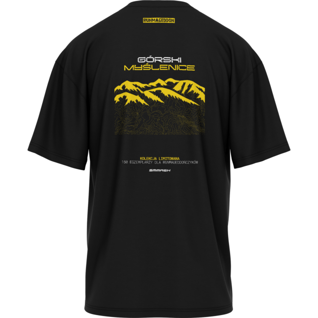 MĘSKI T-SHIRT BAWEŁNIANY OVERSIZE