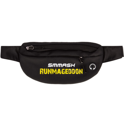 Czarna nerka sportowa Runmageddon